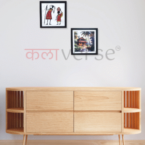 <span style="color:#8B0000; font-weight:bold; font-style:italic;">Canvas Wall Decor Frames</span> – Nature-Inspired Canvas Frame for Spiritual and Abstract Interiors